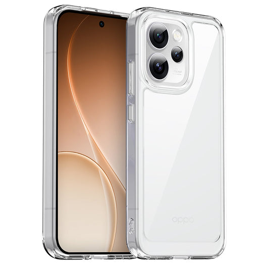 MEZON OPPO Reno15 Pro 5G Ultra Slim Crystal Clear Premium TPU Gel Back Case – Shock Absorption, Wireless Charging Compatible