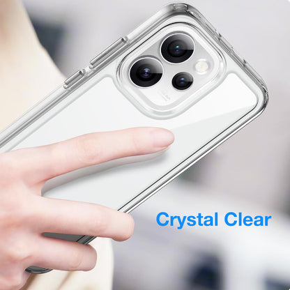 MEZON OPPO Reno15 Pro 5G Ultra Slim Crystal Clear Premium TPU Gel Back Case – Shock Absorption, Wireless Charging Compatible