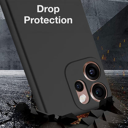 MEZON OPPO Reno15 Pro 5G Ultra Slim Black Premium TPU Gel Back Case – Shock Absorption (OPPO Reno15 Pro 5G, Gel Black)