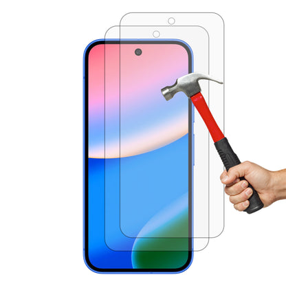 [2 Pack] MEZON Google Pixel 10 Tempered Glass Crystal Clear Premium 9H HD Case Friendly Screen Protectors (Pixel 10, 9H)