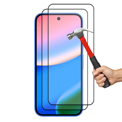 [2 Pack] MEZON Google Pixel 10 Tempered Glass Full Coverage Crystal Clear Premium 3D Edge 9H HD Screen Protectors