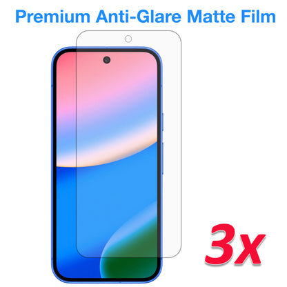 [3 Pack] MEZON Google Pixel 10 Anti-Glare Matte Screen Protector Case Friendly Film (Pixel 10, Matte)