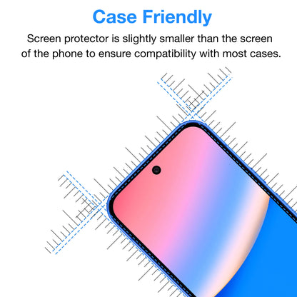 [3 Pack] MEZON Google Pixel 10 Anti-Glare Matte Screen Protector Case Friendly Film (Pixel 10, Matte)