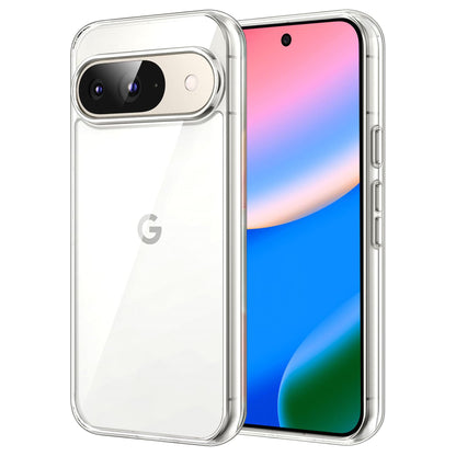 MEZON Google Pixel 10 Slim Premium Crystal Clear TPU Gel Back Case – Wireless Charging Compatible