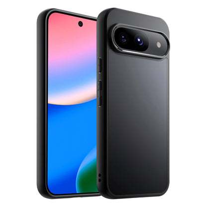 MEZON Google Pixel 10 Slim Black Premium TPU Gel Back Case – Shock Absorption (Pixel 10, Gel Black)