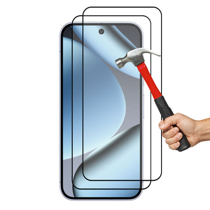 [2 Pack] MEZON Google Pixel 10 Pro Tempered Glass Full Coverage Crystal Clear Premium 3D Edge 9H HD Screen Protectors