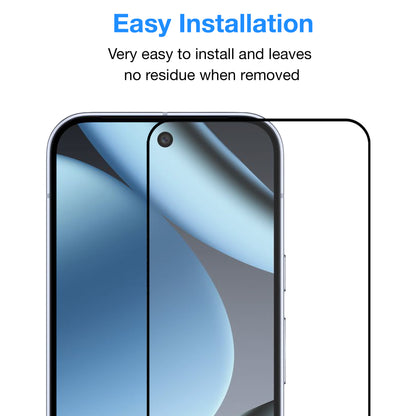 [2 Pack] MEZON Google Pixel 10 Pro Tempered Glass Full Coverage Crystal Clear Premium 3D Edge 9H HD Screen Protectors