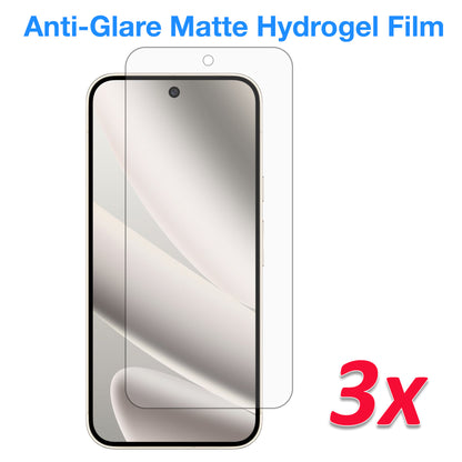[3 Pack] MEZON Google Pixel 10 Pro XL Premium Anti-Glare Matte Hydrogel Edge-to-Edge Full Coverage Screen Protector