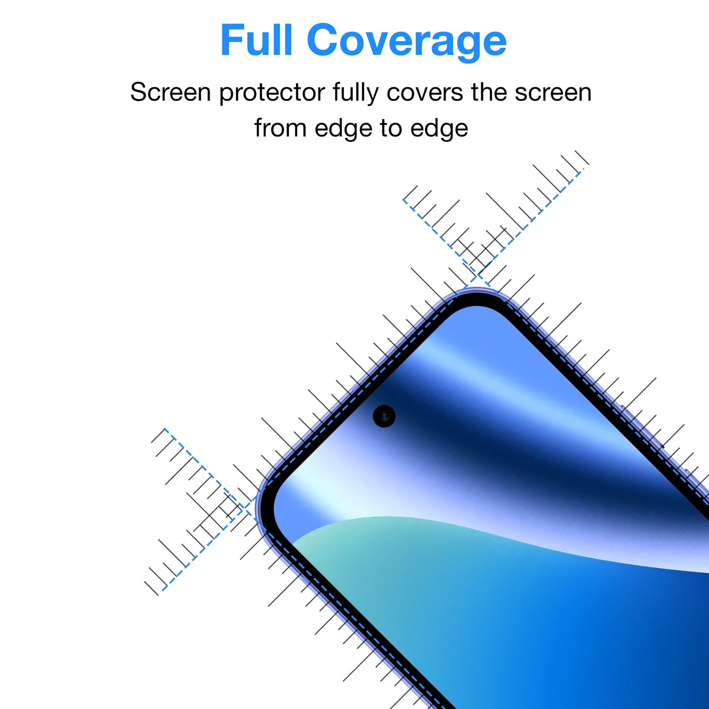 [3 Pack] MEZON Google Pixel 10a Premium Hydrogel Clear Edge-to-Edge Full Coverage Screen Protector Fingerprint Sensor Film