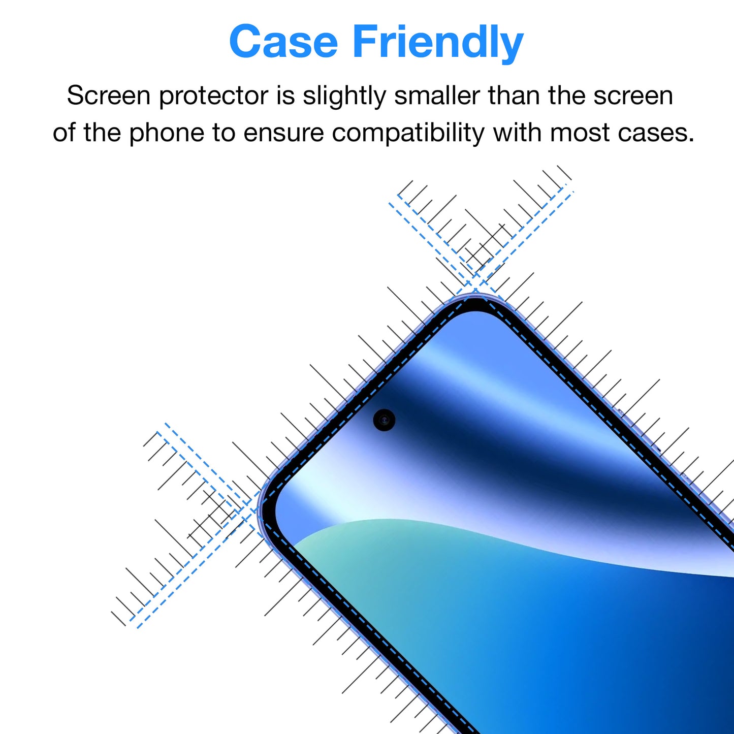 [3 Pack] MEZON Google Pixel 10a Anti-Glare Matte Screen Protector Case Friendly Film (Pixel 10a, Matte)