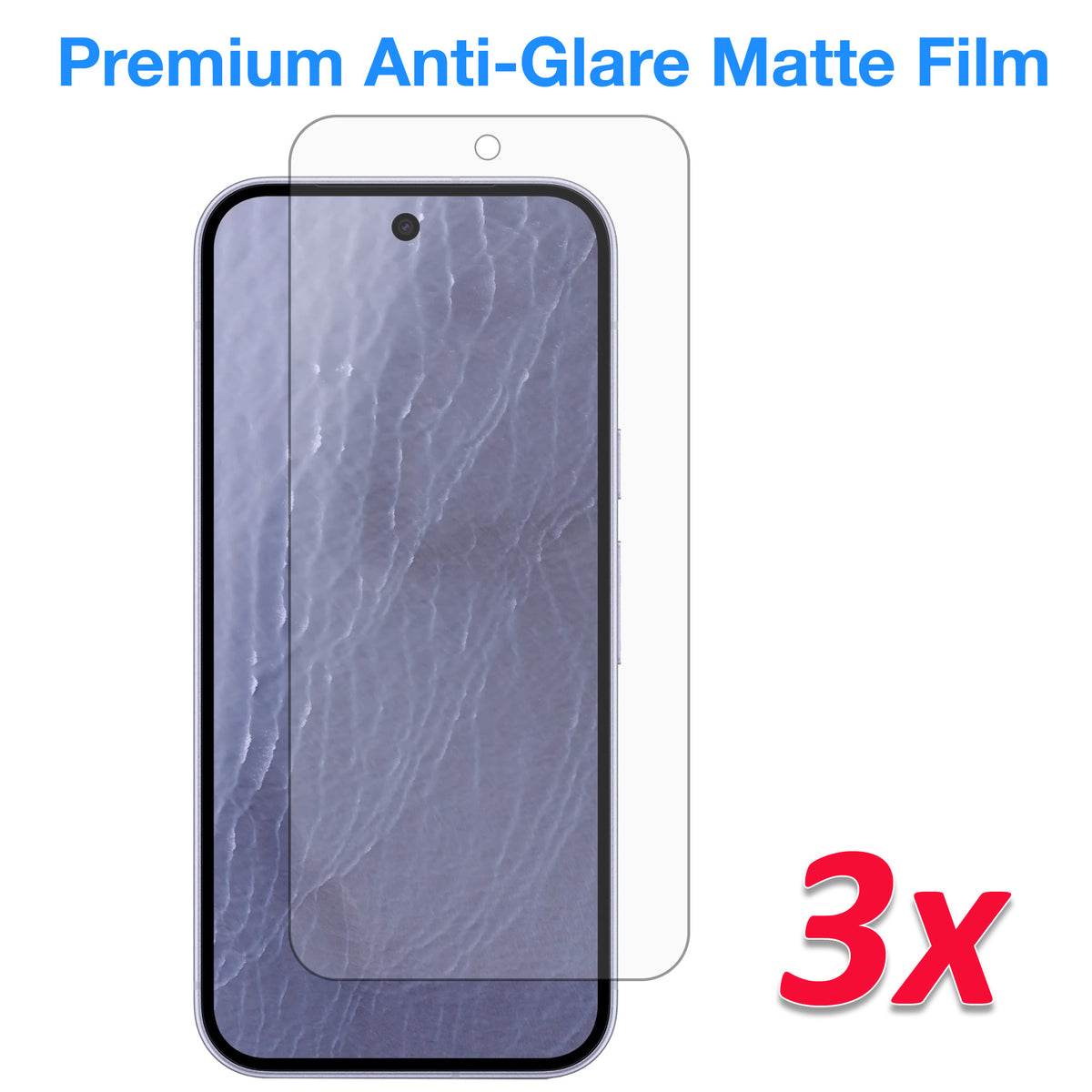 [3 Pack] MEZON Google Pixel 11 Anti-Glare Matte Screen Protector Case Friendly Film (Pixel 11, Matte)