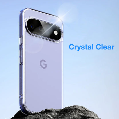 MEZON Google Pixel 11 Slim Premium Crystal Clear TPU Gel Back Case – Wireless Charging Compatible