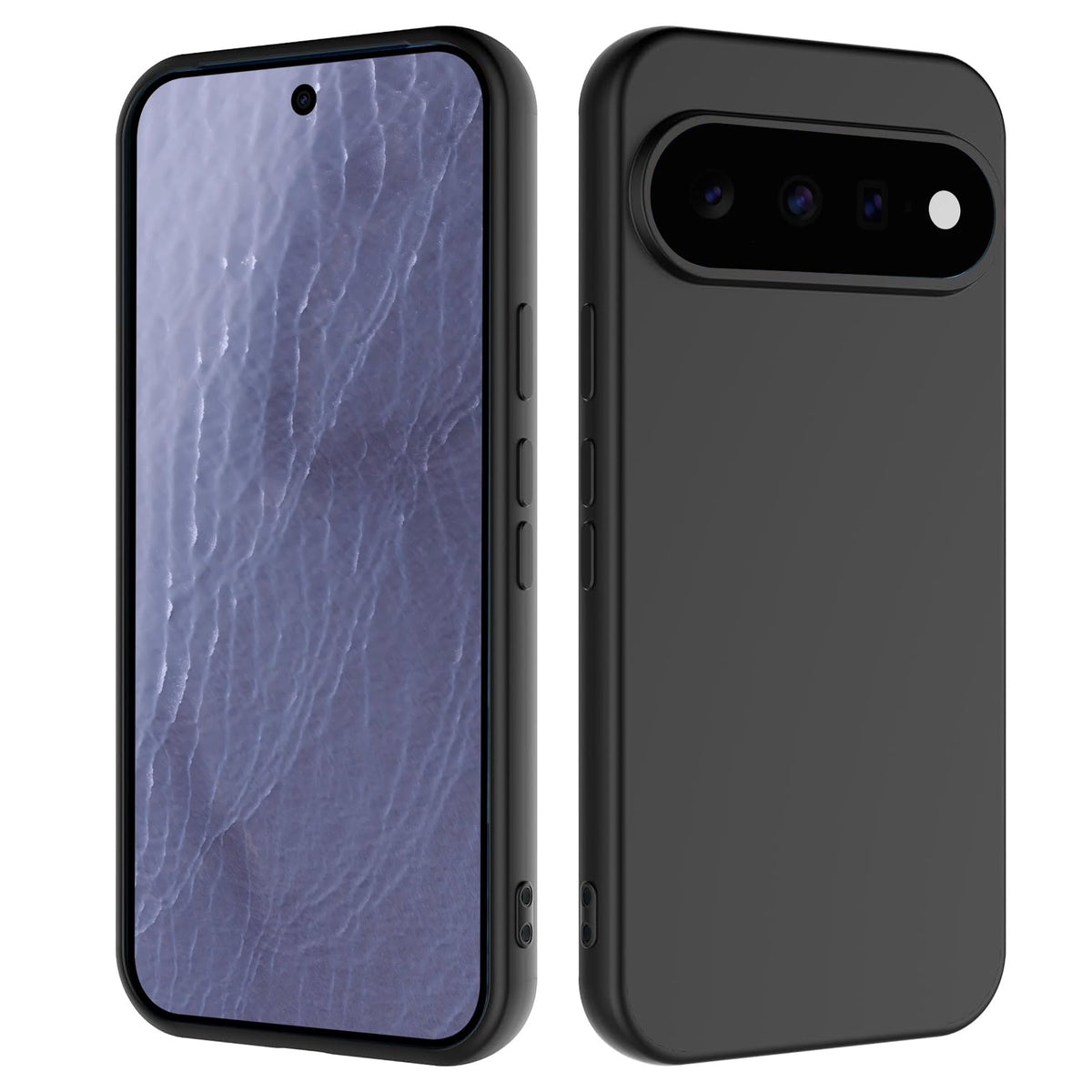 MEZON Google Pixel 11 Slim Black Premium TPU Gel Back Case – Shock Absorption (Pixel 11, Gel Black)