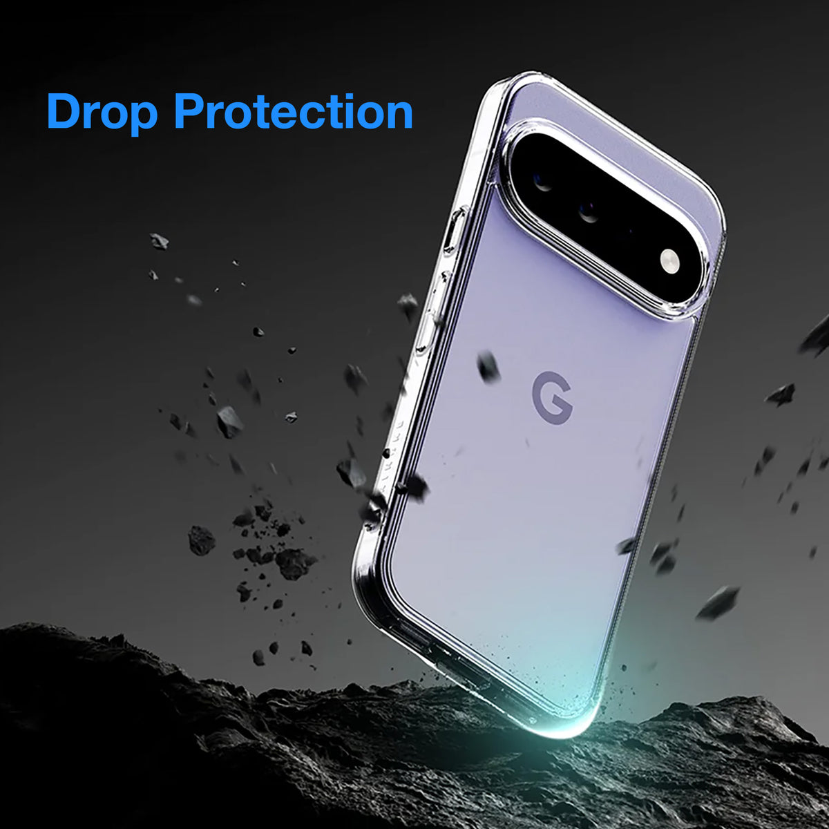 MEZON Google Pixel 11 Slim Premium Crystal Clear TPU Gel Back Case – Wireless Charging Compatible