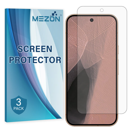 [3 Pack] MEZON Google Pixel 11 Pro Clear Screen Protector Case Friendly Film
