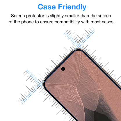 [3 Pack] MEZON Google Pixel 11 Pro Clear Screen Protector Case Friendly Film (Pixel 11 Pro, Clear)