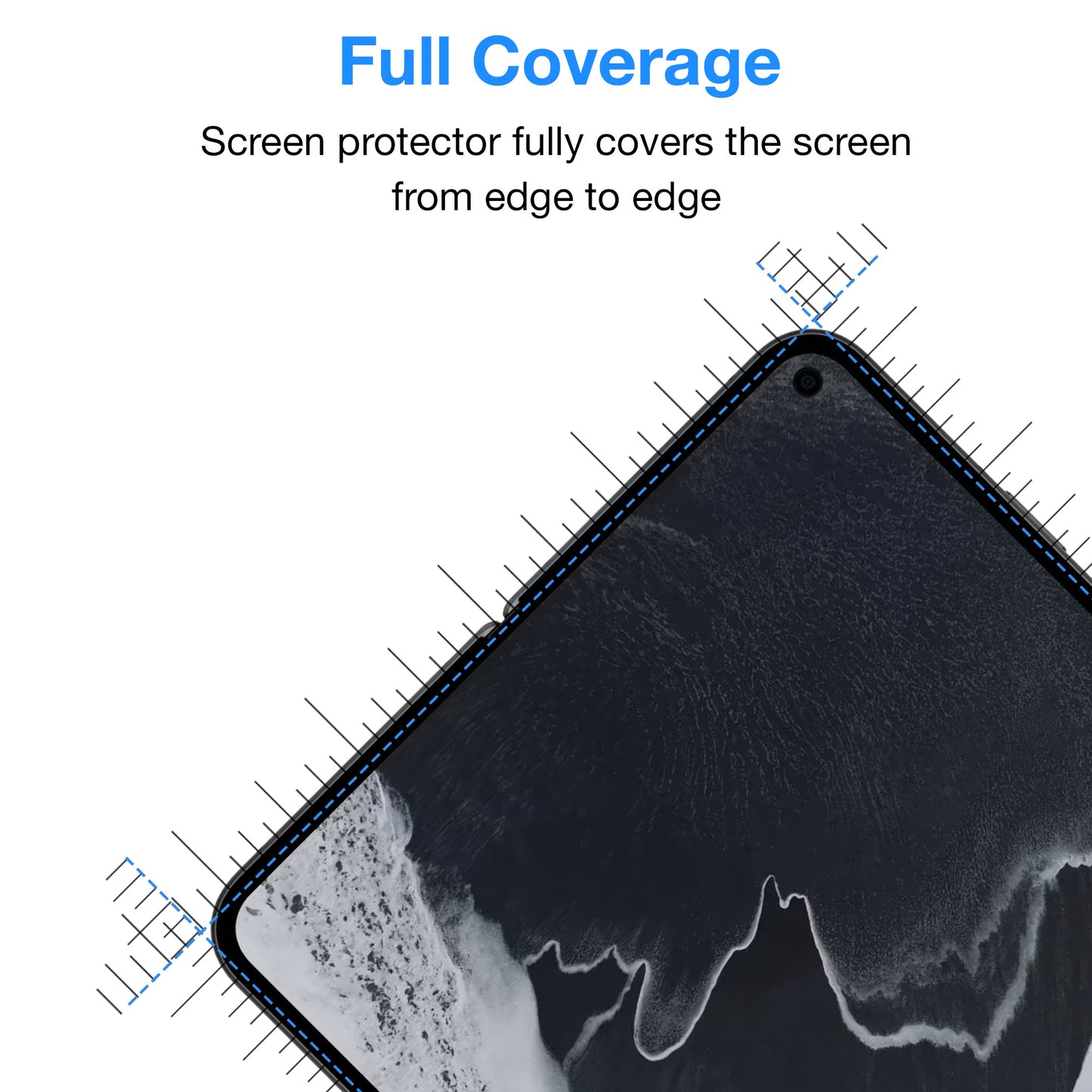 [3x in 1] MEZON Google Pixel 11 Pro Fold Premium Hydrogel Clear Edge-to-Edge Full Coverage Screen Protector Fingerprint Film