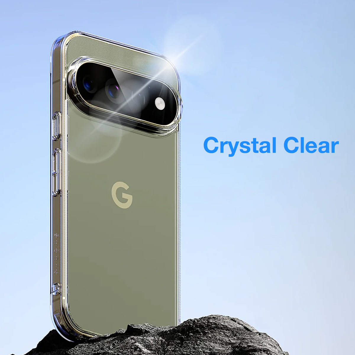 MEZON Google Pixel 11 Pro Slim Premium Crystal Clear TPU Gel Back Case – Wireless Charging Compatible
