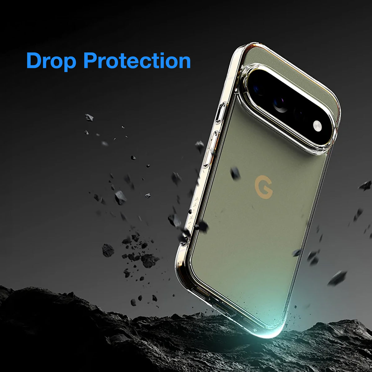 MEZON Google Pixel 11 Pro Slim Premium Crystal Clear TPU Gel Back Case – Wireless Charging Compatible