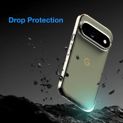 MEZON Google Pixel 11 Pro Slim Premium Crystal Clear TPU Gel Back Case – Wireless Charging Compatible