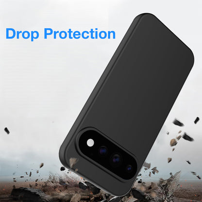 MEZON Google Pixel 11 Pro Slim Black Premium TPU Gel Back Case – Shock Absorption (Pixel 11 Pro, Gel Black)