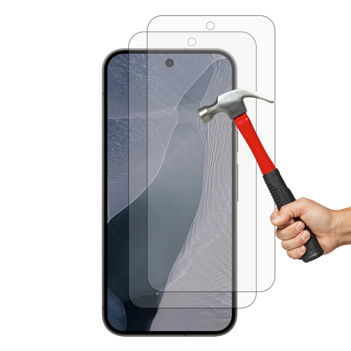 [2 Pack] MEZON Google Pixel 11 Pro XL Tempered Glass Crystal Clear Premium 9H HD Case Friendly Screen Protectors (Pixel 11 Pro XL, 9H)