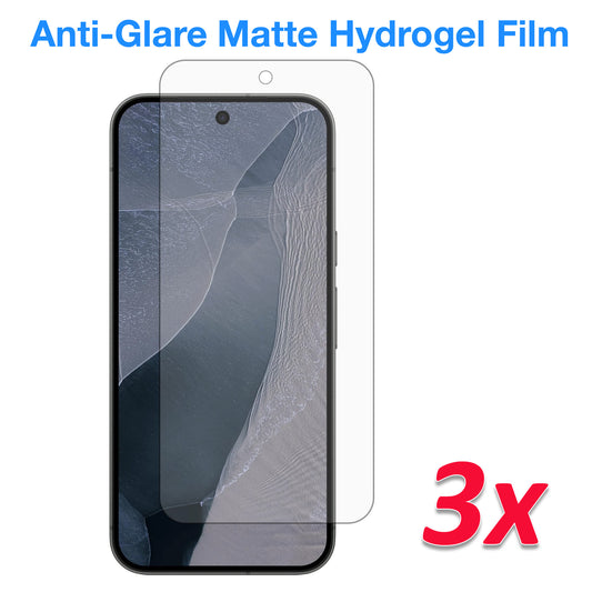 [3 Pack] MEZON Google Pixel 11 Pro XL Premium Anti-Glare Matte Hydrogel Edge-to-Edge Full Coverage Screen Protector