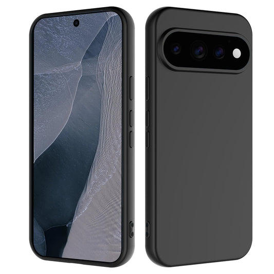 MEZON Google Pixel 11 Pro XL Slim Black Premium TPU Gel Back Case – Shock Absorption (Pixel 11 Pro XL, Gel Black)
