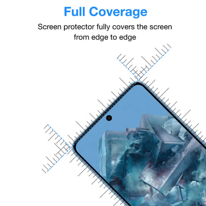 [3 Pack] MEZON Google Pixel 8 Pro (6.7") Premium Hydrogel Clear Edge-to-Edge Full Coverage Screen Protector Fingerprint Film