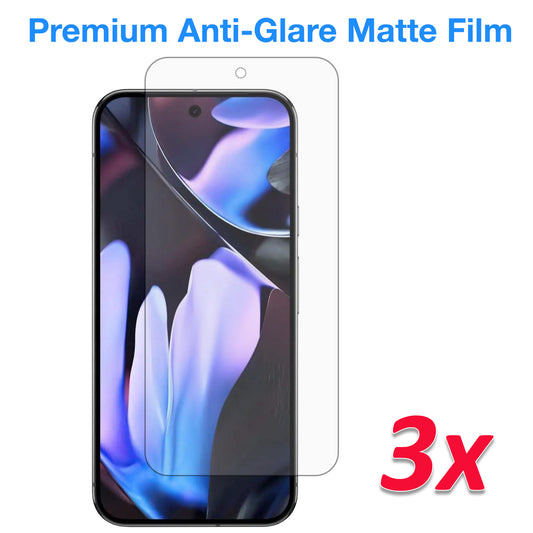 [3 Pack] MEZON Google Pixel 9 Pro XL Anti-Glare Matte Screen Protector Case Friendly Film (Pixel 9 Pro XL, Matte)