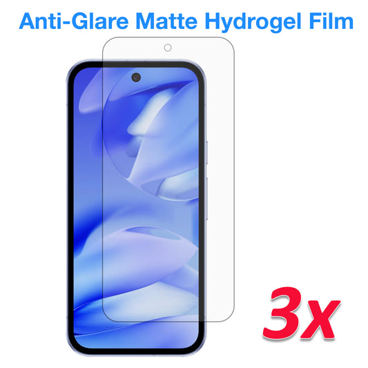 Google Pixel 9a anti-glare matte hydrogel film
