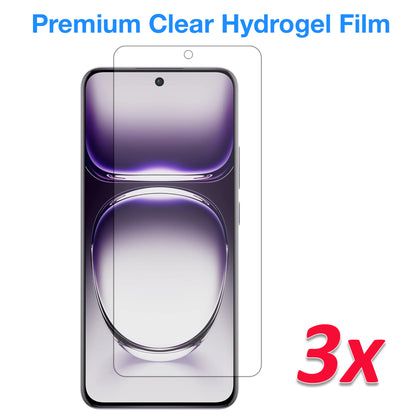 [3 Pack] MEZON OPPO Reno12 Pro 5G Premium Hydrogel Clear Edge-to-Edge Full Coverage Screen Protector Film