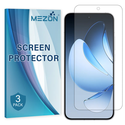 [3 Pack] MEZON OPPO Reno13 5G Ultra Clear Screen Protector Case Friendly Film (OPPO Reno13 5G, Clear)
