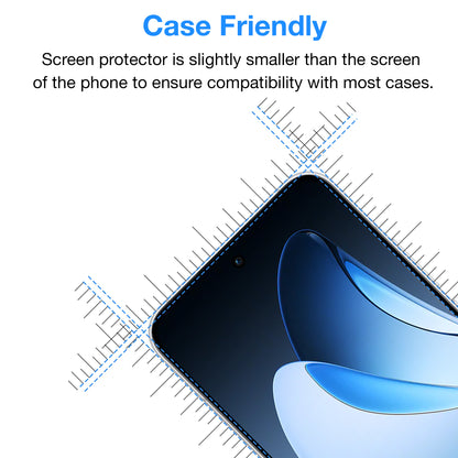 [3 Pack] MEZON OPPO Reno13 5G Anti-Glare Matte Screen Protector Case Friendly Film (OPPO Reno13 5G, Matte)