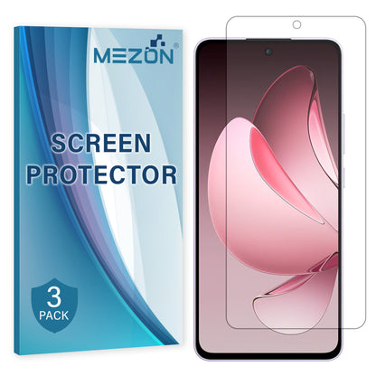 [3 Pack] MEZON OPPO Reno13 F 5G Ultra Clear Screen Protector Case Friendly Film (OPPO Reno13 F 5G, Clear)