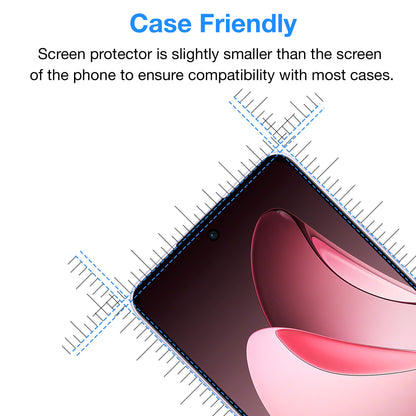 [3 Pack] MEZON OPPO Reno13 F 5G Ultra Clear Screen Protector Case Friendly Film (OPPO Reno13 F 5G, Clear)