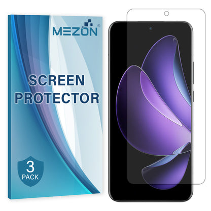 [3 Pack] MEZON OPPO Reno13 Pro 5G Premium Hydrogel Clear Edge-to-Edge Full Coverage Screen Protector Film