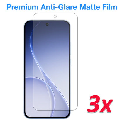 [3 Pack] MEZON OPPO Reno15 F 5G Anti-Glare Matte Screen Protector Case Friendly Film (OPPO Reno15 F 5G, Matte)