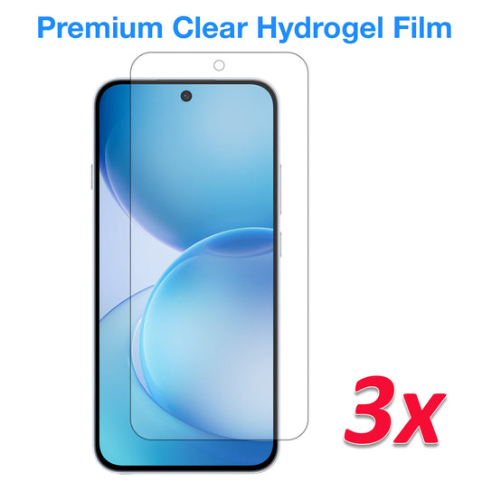 [3 Pack] MEZON OPPO Reno16 F 5G Premium Hydrogel Clear Edge-to-Edge Full Coverage Screen Protector Film