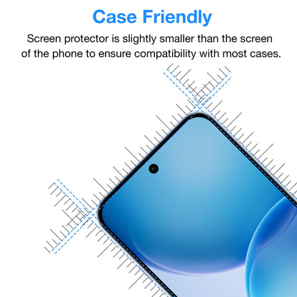 [3 Pack] MEZON OPPO Reno16 F 5G Ultra Clear Screen Protector Case Friendly Film (OPPO Reno16 F 5G, Clear)