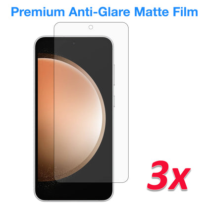 [3 Pack] MEZON Samsung Galaxy S23 FE (6.4") Anti-Glare Matte Screen Protector Case Friendly Film (Galaxy S23 FE, Matte)