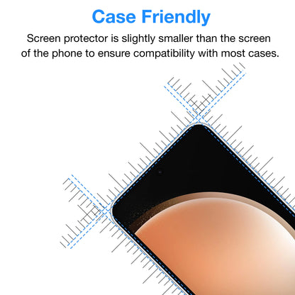 [3 Pack] MEZON Samsung Galaxy S23 FE (6.4") Anti-Glare Matte Screen Protector Case Friendly Film (Galaxy S23 FE, Matte)