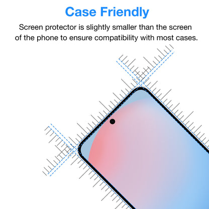 [3 Pack] MEZON Samsung Galaxy S24 FE (6.7") Anti-Glare Matte Screen Protector Case Friendly Film (Galaxy S24 FE, Matte)