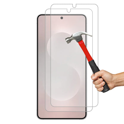 [2 Pack] MEZON Samsung Galaxy S25 Edge (6.7") Tempered Glass Crystal Clear Premium 9H HD Fingerprint Unlock Screen Protectors