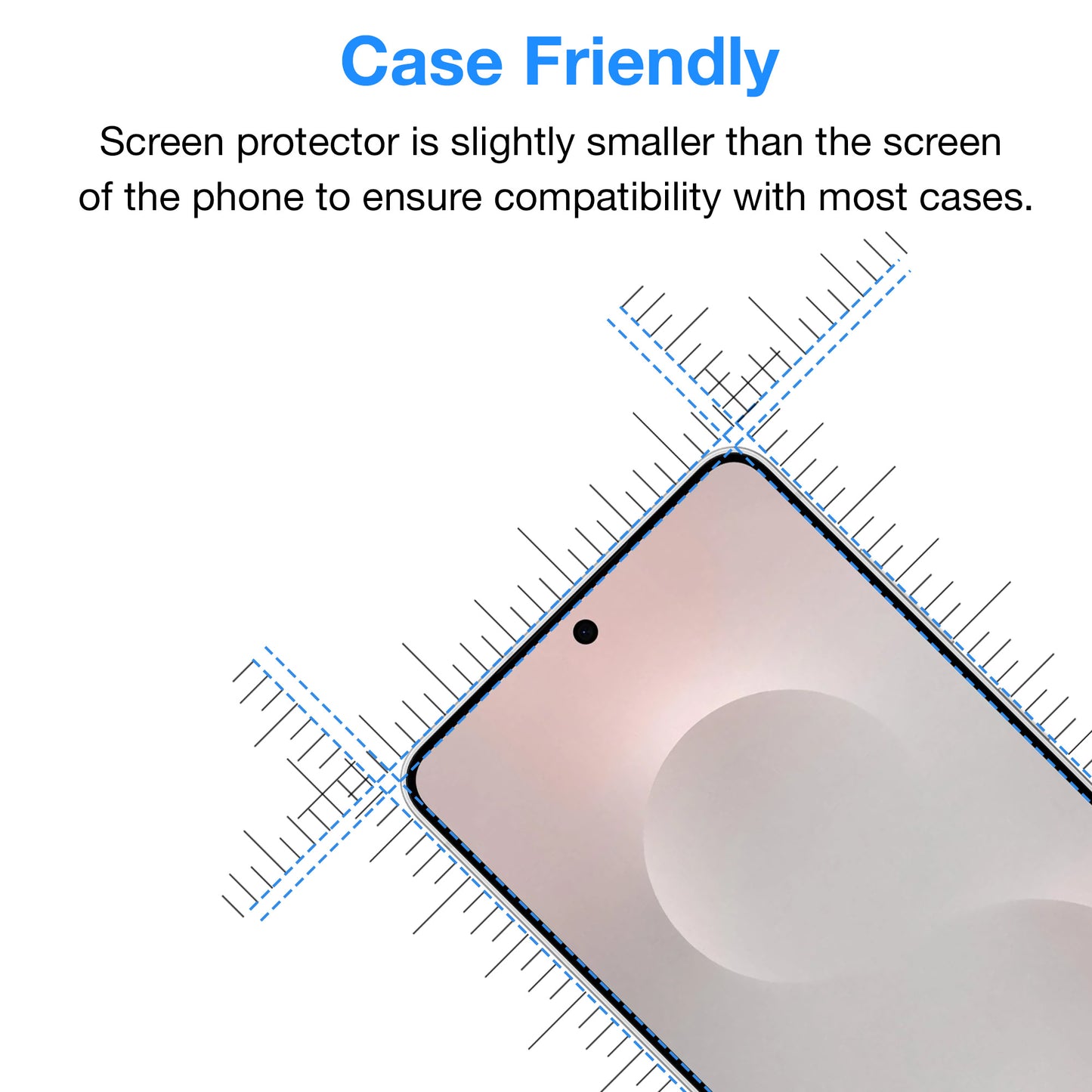 [3 Pack] MEZON Samsung Galaxy S25 Edge (6.7") Clear Screen Protector Case Friendly Film (Galaxy S25 Edge, Clear)