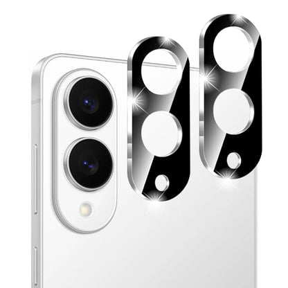 [2 Pack] MEZON Samsung Galaxy S25 Edge (6.7") Premium Full Coverage Camera Lens Tempered Glass (Galaxy S25 Edge, Lens HD)