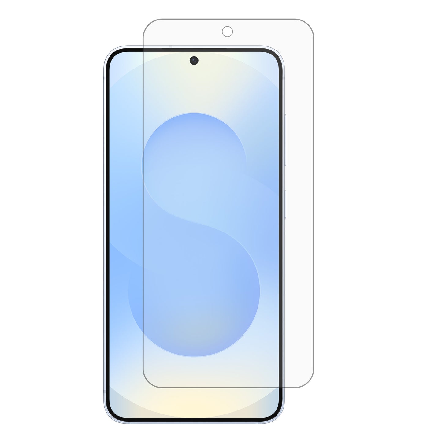 [3 Pack] MEZON Samsung Galaxy S25 FE (6.7") Premium Hydrogel Clear Full Coverage Screen Protector Film – Fingerprint Sensor