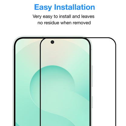 [2 Pack] MEZON Full Coverage Samsung Galaxy S25+ (6.7") Crystal Clear Fingerprint Unlock Premium 9H HD Tempered Glass