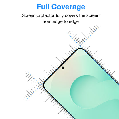 [2 Pack] MEZON Privacy Anti-Spy Full Coverage Samsung Galaxy S25+ (6.7") Tempered Glass Fingerprint Unlock Premium 9H HD Screen Protectors