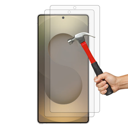 [2 Pack] MEZON Samsung Galaxy S25 Ultra (6.9") Tempered Glass Crystal Clear Premium 9H HD Fingerprint Unlock Screen Protectors